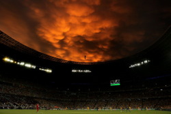 hey-key:  A general view during the UEFA EURO 2012 group D match between Ukraine and France at Donbass Arena on June 15, 2012 in Donetsk, Ukraine 