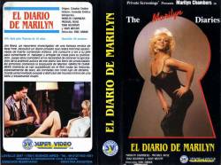 Spanish video box for The Marilyn Diaries, early 1990s