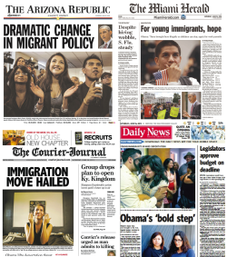 think-progress:  Newspaper front pages on