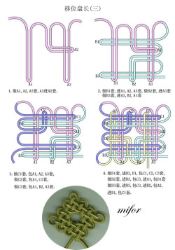 Kerocraftstash:  Modified Panchang Knots (Tutorial @ 蘭亭的日志) There Are Diagrams