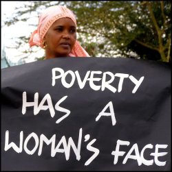 everything-is-a-baited-hook:  Women perform 66 percent of the world’s work, produce 50 percent of the food, but earn 10 percent of the income and own 1 percent of the property (UNICEF, ‘Gender Equality – The Big Picture’, 2007.)   