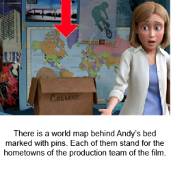 Fancysomedisneymagic:  Disney Fun Facts- Toy Story 3 Wanna See How Many Things You