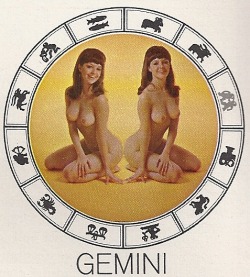 Gemini, &ldquo;Playboy Horoscope&rdquo;, Playboy - April 1968