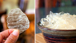 anniilaugh:  jj-homo:  tuxedoronny:  archiemcphee:  Would you care for a tasty shard of glass? Yum! These completely transparent chips might look like they could cut your mouth to ribbons, but they are actually perfectly edible potato chips. Originally