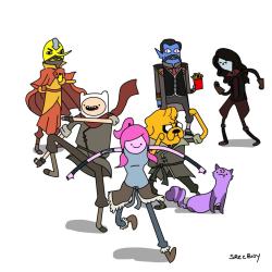 wormholebr:  bryankonietzko:  howrra:  WHY IS TENZIN LEMONGRAB LOL IS IT BECAUSE PRINCES BUBBLEGUM MADE HIM AND KORRA IS TECHNICALLY TENZIN’S DAD?  Ha ha! Hiroshi is my favorite. We run into the nice crew from Adventure Time at lunch now and again.