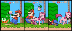 askcredus:  bunnyharerabbit:  mario party by *CSImadmax  MARIO PARTY!!! X’D LOVE YOU PINKIE!! :3 
