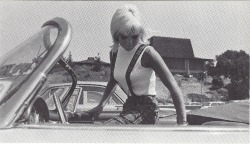 Britt Fredriksen, 1957 Porsche, Playboy - June 1968