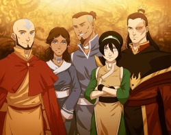 youngjusticer:  The ol’ gaang. :’) After,