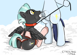 eesdesesesrdt:  little-filly-star-catcher:  cynicalmoose:  Thunderlane with Soarin ^^ one of the requests :3  That’s not how semen works  That’s not how semen works  Have you ever ejaculated on a cloud in Equestria that you know how exactly it works
