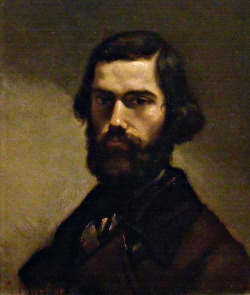 blastedheath:  Gustave Courbet (French, 1819-1877), Portrait of Jules Vallès. Oil on canvas. Musée Carnavalet, Paris. Jules Vallès (1832-1885) was a French journalist and author. 