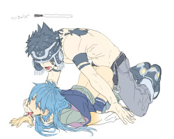 ask-sly-blue:  [source]  about time i see Ren doing Aoba doggy style. sheesh.