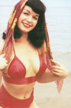 Thequeenofpinup:  Bettie In Color As Requested By Anon And Autosuficiencia Bettie