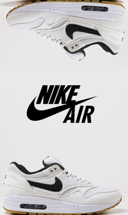 shoe-pornn:  Nike Air Max 1-Black/White. adult photos