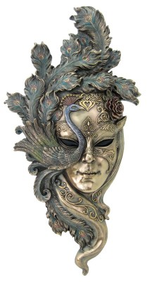 miobello: Peacock Love - Venetian Mask 