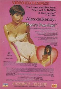  &ldquo;Pretty Peaches,&rdquo; Vintage Ad, Penthouse - January 1980 