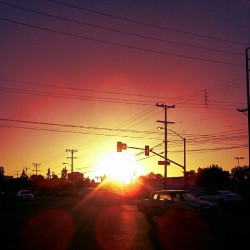 wideyedworld:  Bad Day, Beautiful Sunset