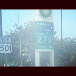 I miss these prices&hellip; #gas #cheap  (Taken with Instagram)