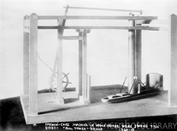 The Darwin-Coxe Machine was used to swing the insane  until they were quiet and by &ldquo;increasing the velocity of the swing,  the motion be[ing] suddenly reversed every six or eight minutes,  pausing occasionally, and stopping its circulation suddenly: