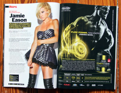 Jamie Eason pictorial in July/August issue of REPS Magazine shot by yours truly. Out now.