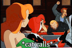 godtricksterloki:  wanteddead11:  geekygothgirl:  witchyredhead:  thefingerfuckingfemalefury:  iridessence:  stuffedoreo:  futurefutures:  Appropriate response to cat calls.   haha I love them!  This is so perfect I could cry.  Harley and Ivy Not putting