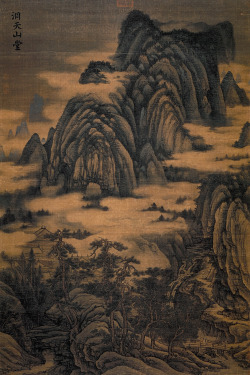 Ancientart:  Detail From The Ancient Chinese Painting Xiao And Xiang Rivers, Located