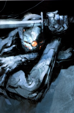 8bit-blog:  Ashley Wood’s art of Metal Gear Solid 