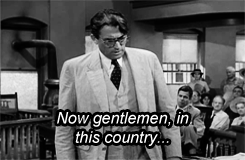 gregorypecks-deactivated2014032:  Atticus Finch, played by Gregory Peck, gives his famous courtroom speech in “To Kill a Mockingbird”, 1962. 