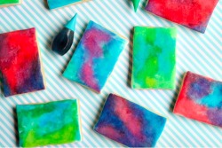 I want to make watercolor cookies! 