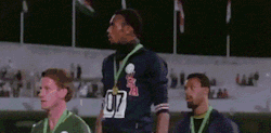play-the-game:  psilolysergicamine:  africa-will-unite:  urban-s0ul:  urban-s0ul:  I’ve been waiting for this.. 1968 Olympic Black Power Salute.   always reblog  Now we talking!  Historic.   they got their medals taken away because of thisand they