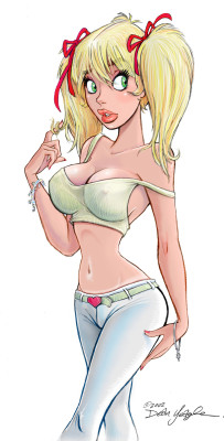 packardcaribien:  Dean Yeagle’s character, Mandy. 