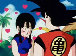 I need to draw old school Goku and Chichi sometime. They&rsquo;re so cute together!