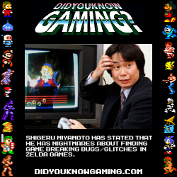didyouknowgaming:  The legend of Zelda. Submitted