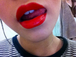 nothing like rosy red lips 8)