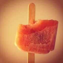 Lopsided midnight popsicle