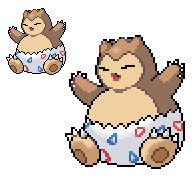 snorlax and togepi