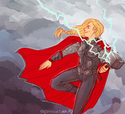 edithottilia:  sigh I just really love Fem!Thor so here have this shitty drawing 