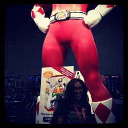 Giant Power Ranger bulge. #sdcc  (Taken with Instagram)