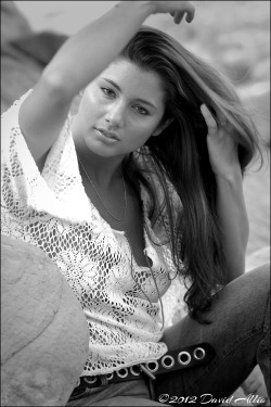 Model Melissa Penn by David Allio