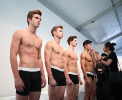 calvinklein:  Line Up. Touch Up. Korea, May