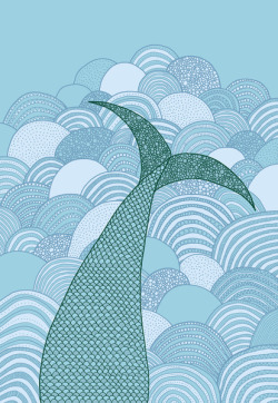 fuckyeahpsychedelics:  “Mermaid” by Anita Ivancenko 