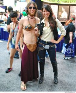 Pkpow:  Kimikomuffin:  Ear-Worm:  Rule63Rules:  [Image: Two Cosplayers At A Convention,