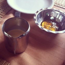 Tinned milk and marmalade at the Gye Nyame hotel (Taken with Instagram)