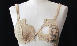 guardian:  Photograph: AP Think some of your underwear is old?  Fashion experts have been surprised by the discovery of four bras around 600 years old in an Austrian castle.  