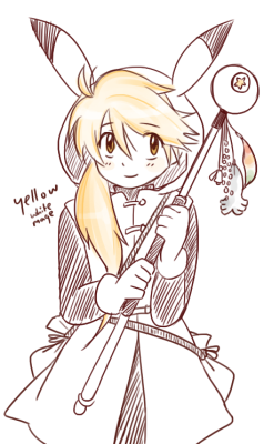 luoqin:  yellow is definitely a white mage.. 