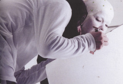 Acamouflage:  Chris Cunningham And Björk, On Set For All Is Full Of Love 