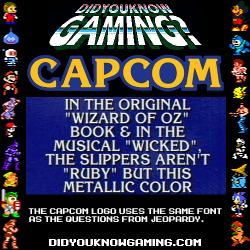 didyouknowgaming:  Capcom. 