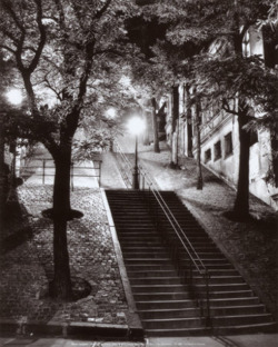 Undr:  René Jacques Escalier, Montmartre, C.1950
