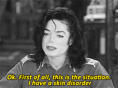 mjneverl4nd:         -intheround: “Nobody says anything about that”  I’ve reblogged this about 40 times. But let me do it again.  His autopsy reports did show that his skin colour was changed by the condition, not artificially.  I love Michael