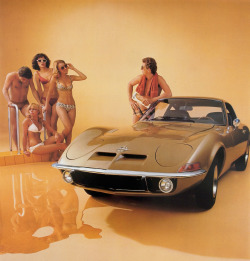process-vision:  1969 Opel GT   Car porn ;-)