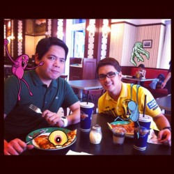 Gino & Mark at USS yesterday (Taken with